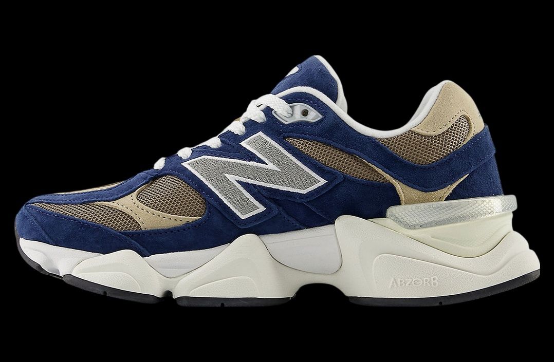 New Balance 9060 Navy Mushroom