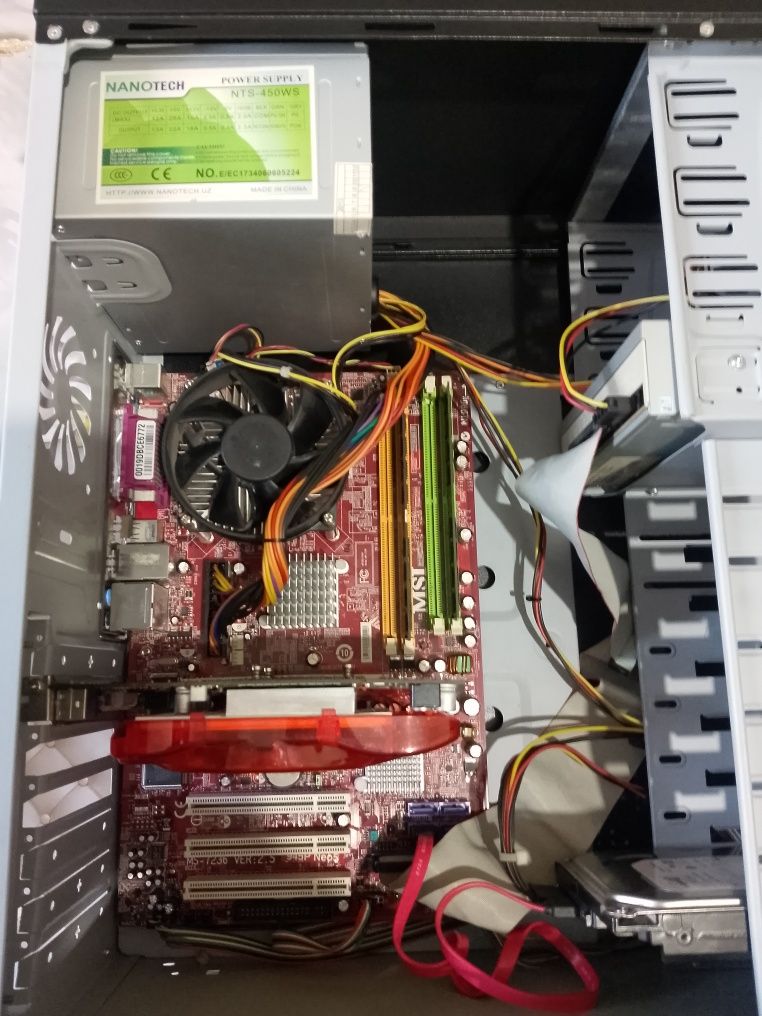 Компьютер (системный блок) core 2 duo E7500.