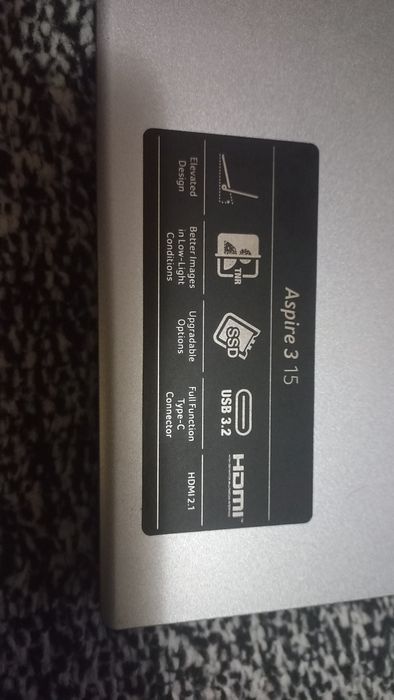 Acer  5000 series 7, Aspire 3  15