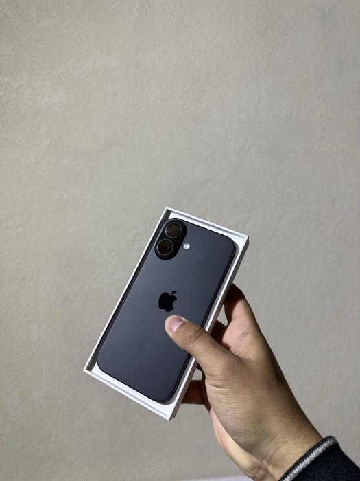 Iphone 16 black 256GB 100%