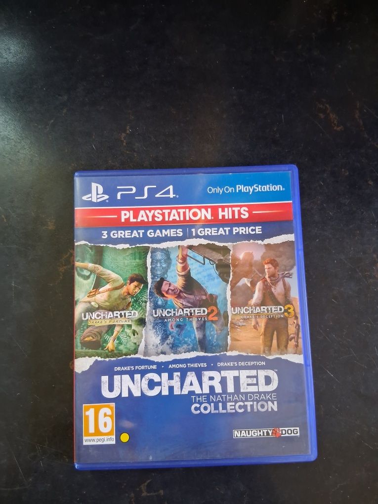 Игра Uncharted the Nathan Drake collection  ps4