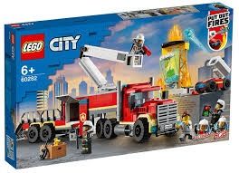 LEGO City - Unitatea de comanda a pompierilor 60282, 380 piese