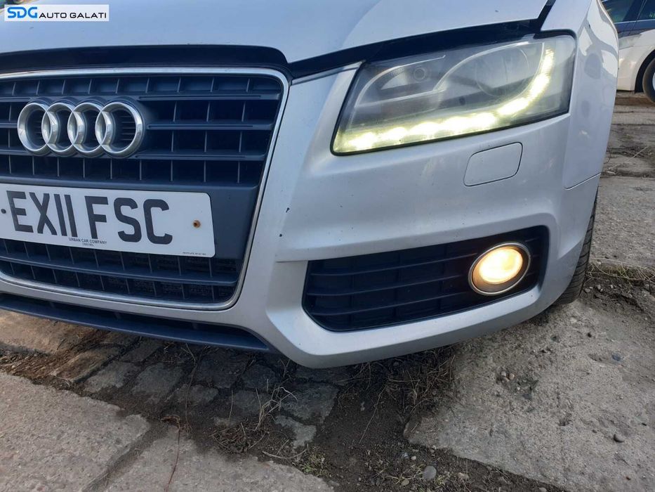 Grila Centrala cu Sigla Emblema Radiator de pe Bara Spoiler Fata Audi A5 S-Line Sline Sportback 2008 - 2011 [C2932]
