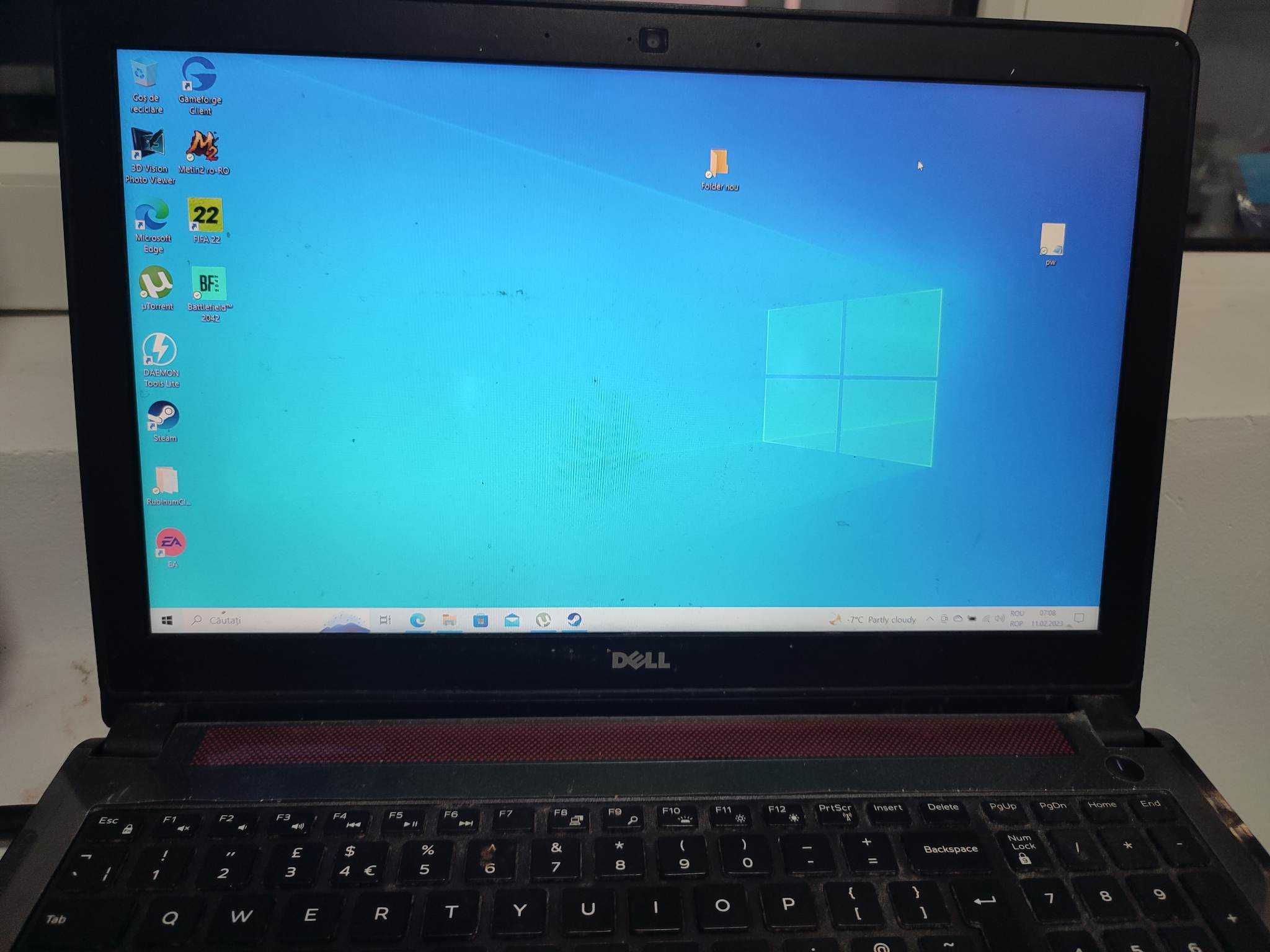 Laptop GAMING-Dell inspiron 5577 GTX 1050 16GB RAM 1.25 TERRA SSD