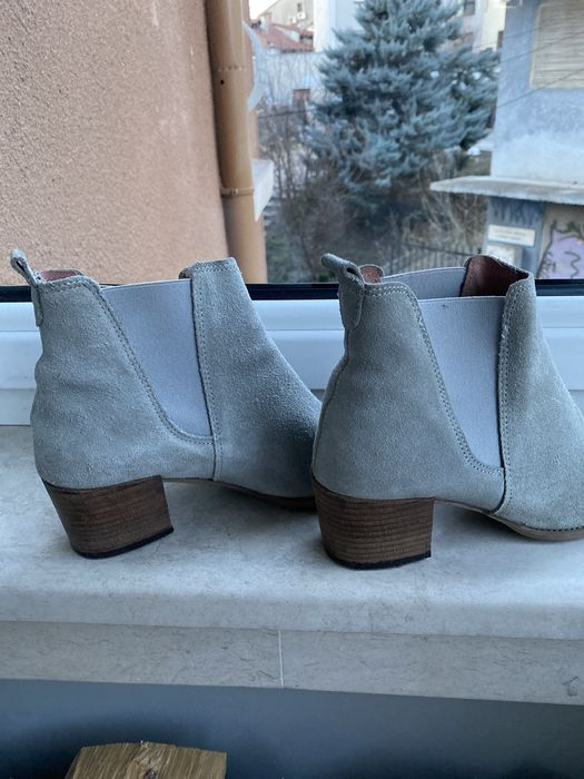 Боти велур на ток 40 номер