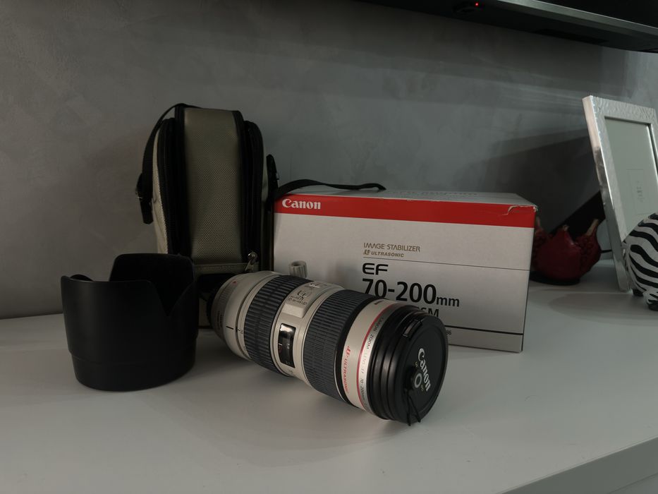 Canon EF 70 200 mm f/2,8 L IS USM.