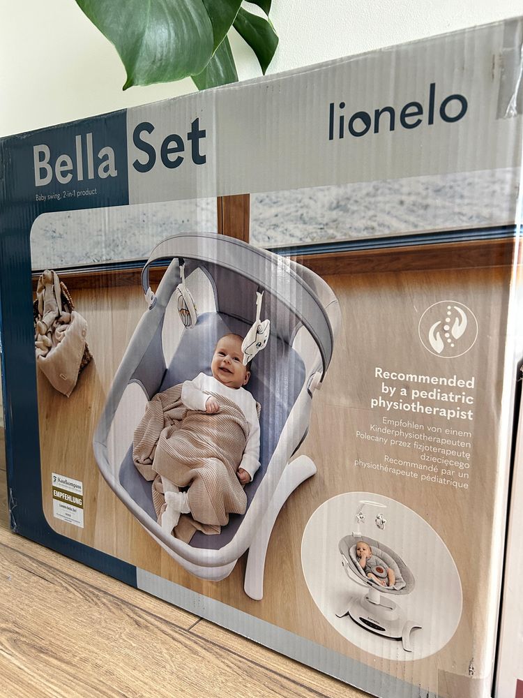 Balansoar si Landou electric Lionelo 2 in 1 cu telecomanda