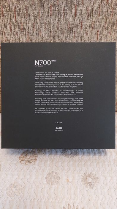Безжични слушалки AKG N700 NCM2