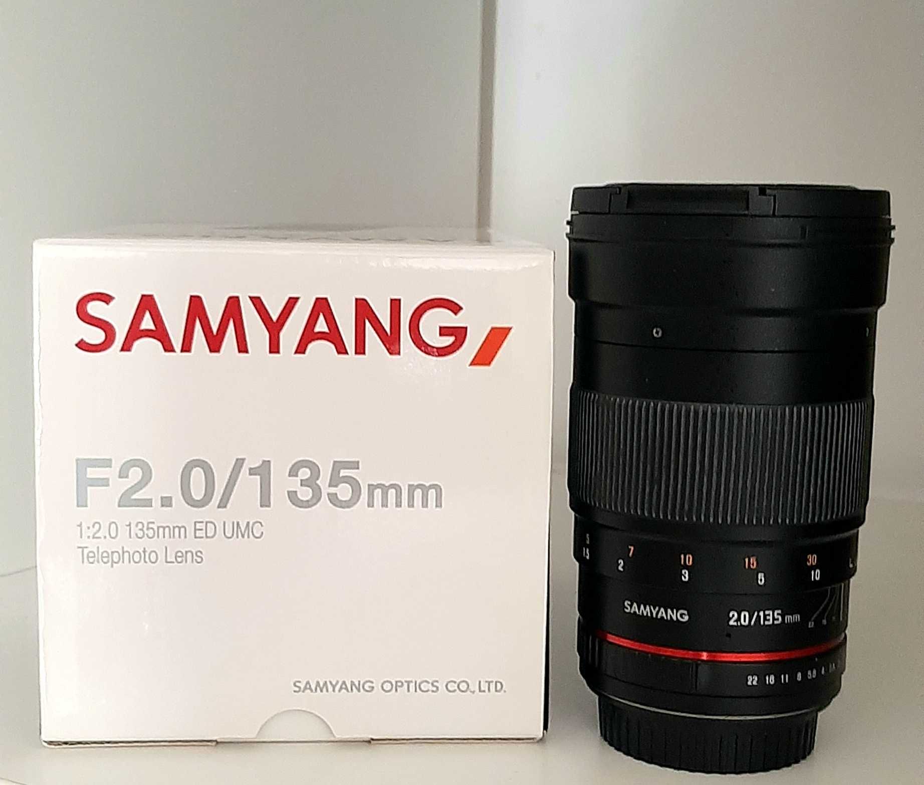 Obiectiv Samyang 135mm f2