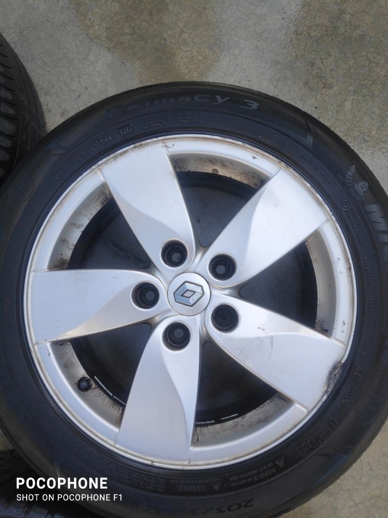 Джанти 16 цола 5x114.3 Renault Megane III / Рено Меган 2010г.