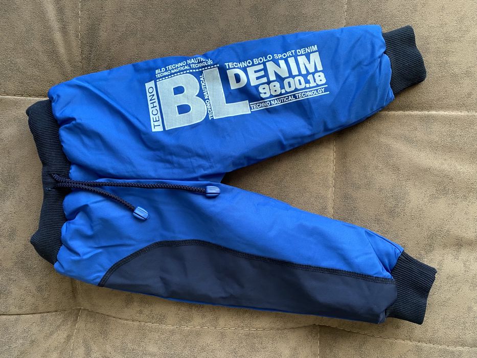 Новые теплые штаны на мальчика