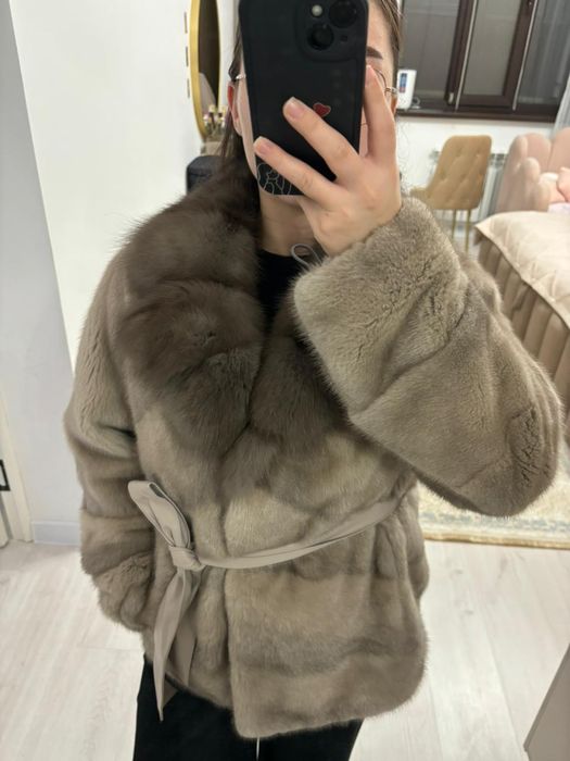 Норковая шуба новая