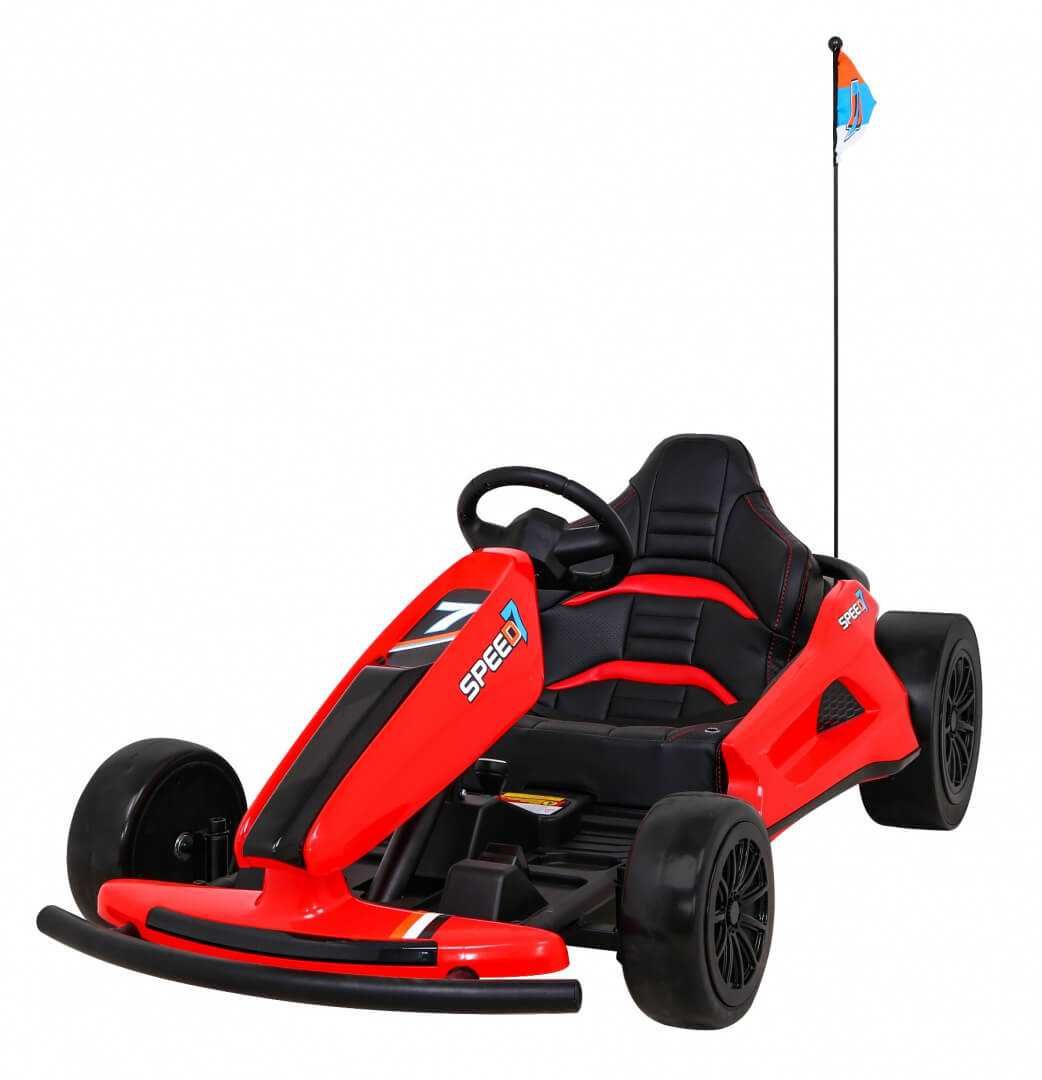 Kart electric pentru copii DRIFT KING 24 Volti (035) Rosu