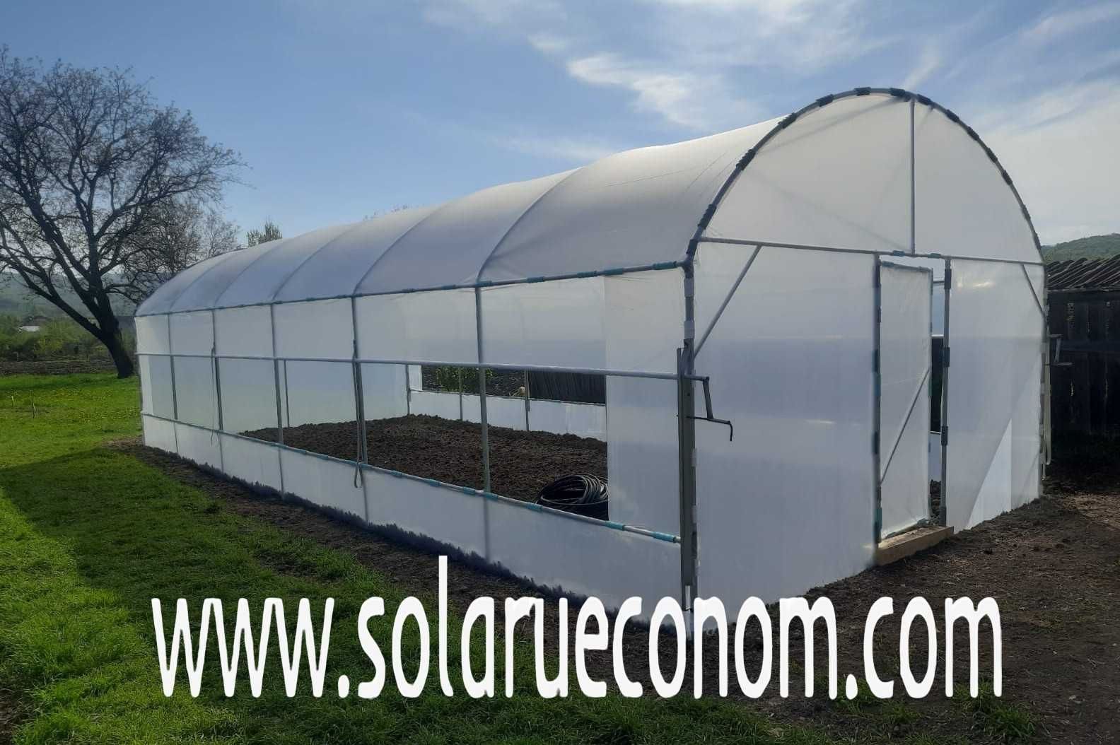 Solarii/sere cu lungimi de la 4m la 20m sau chiar mai mult