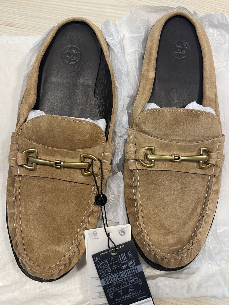 Лоферы Massimo Dutti