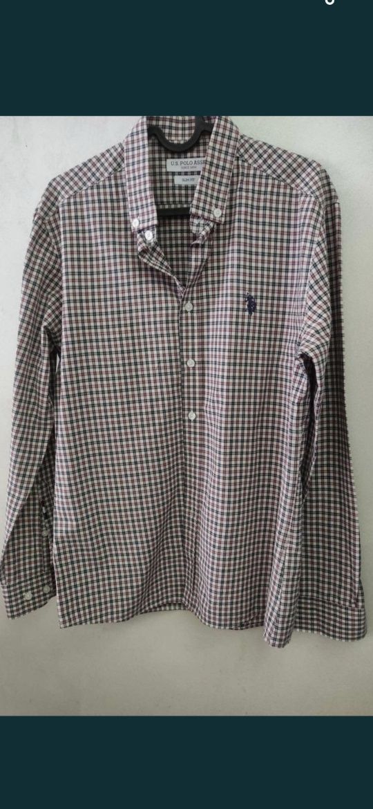 US POLO ASSN  Мъжка риза S размер