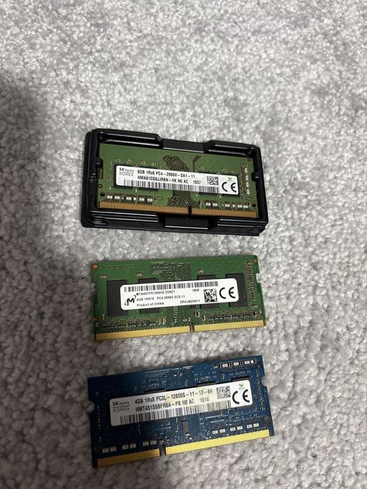 Placute RAM Laptop (DDR4 - DDR3)
