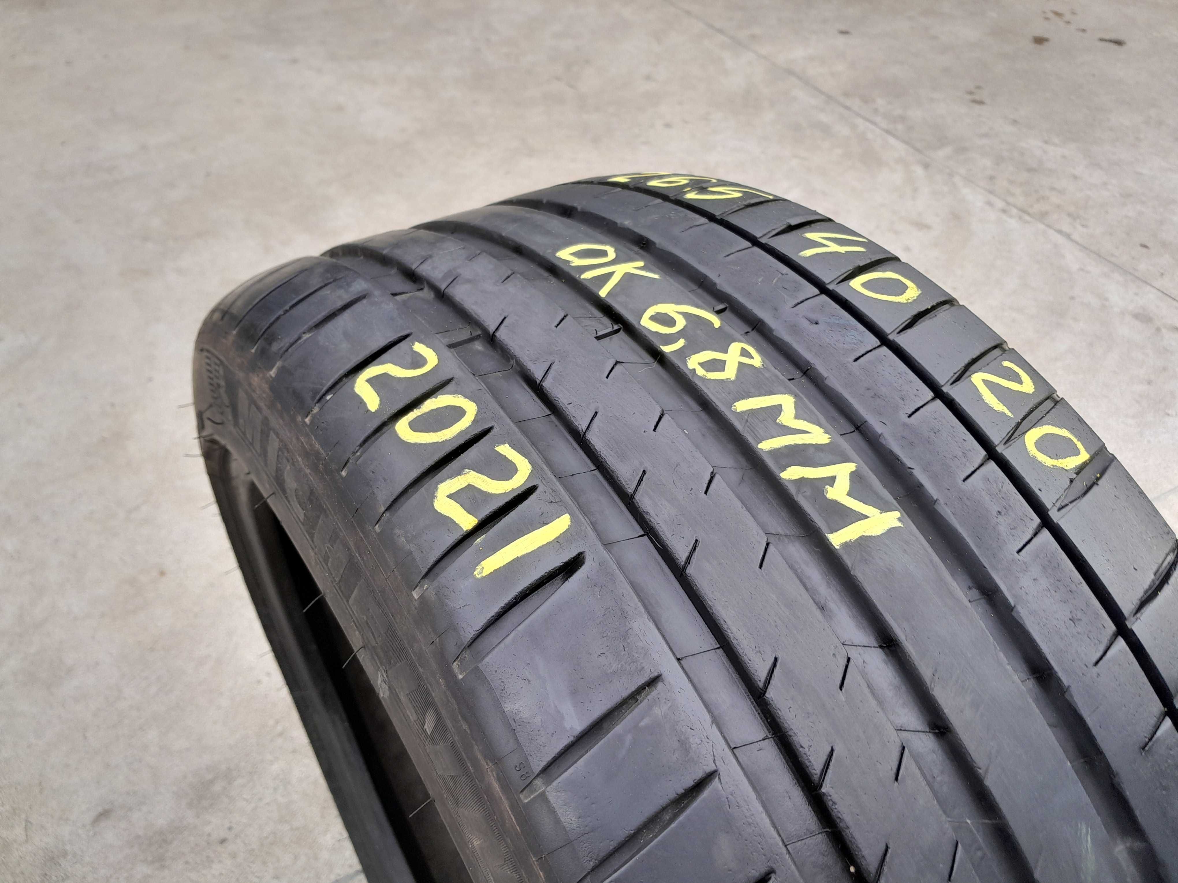 O anvelopa vara 265 40 20 michelin pilot sport 4S profil 6,8 mm 2021