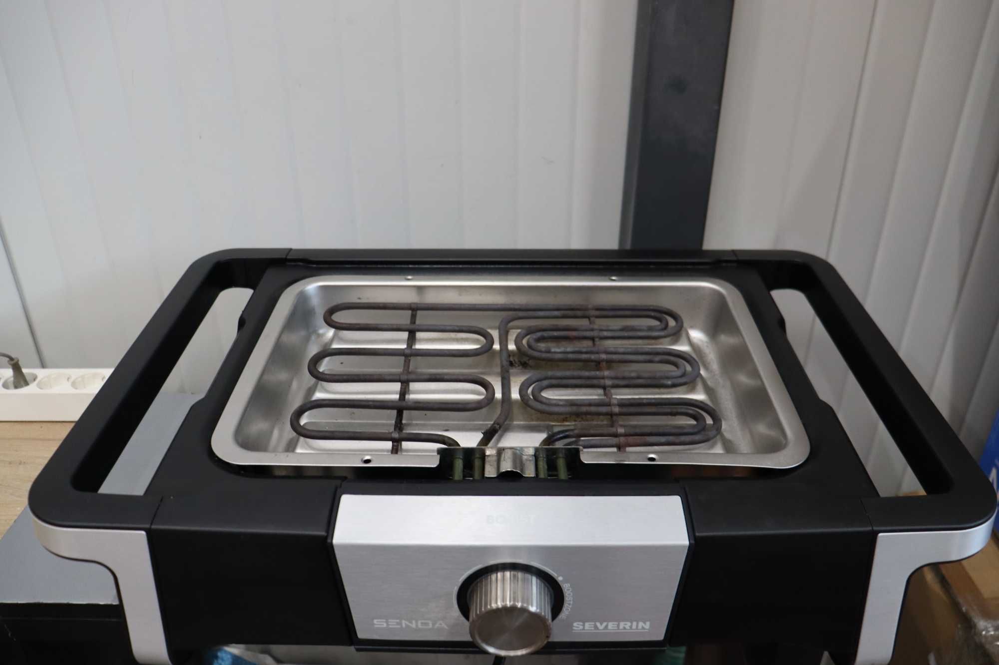 Електрическа скара Severin PG8117, 3000W,термометър,неръждаема стомана