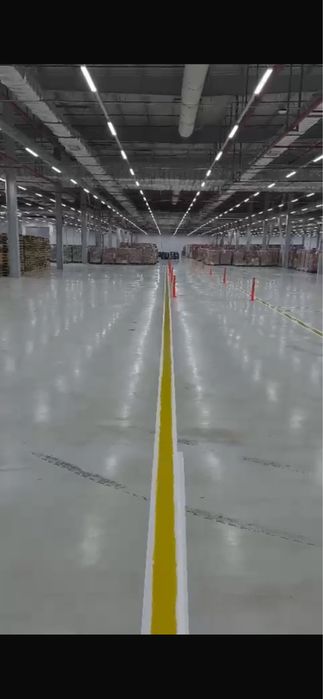 Полимерная покраска полов наливной пол склады помещения