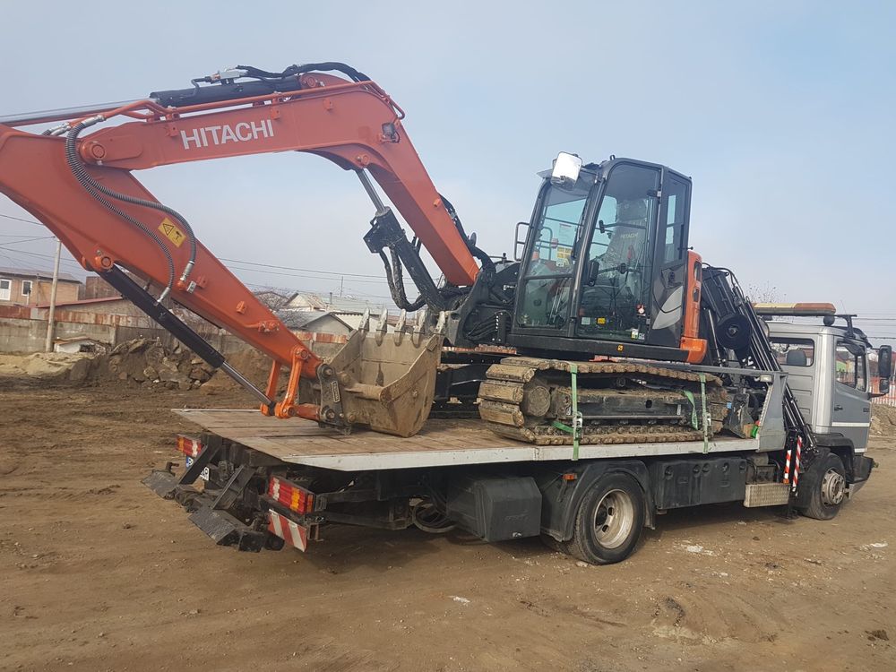 Platforma cu macara/inchiriere autobasculanta/inchirere buldoexcavator