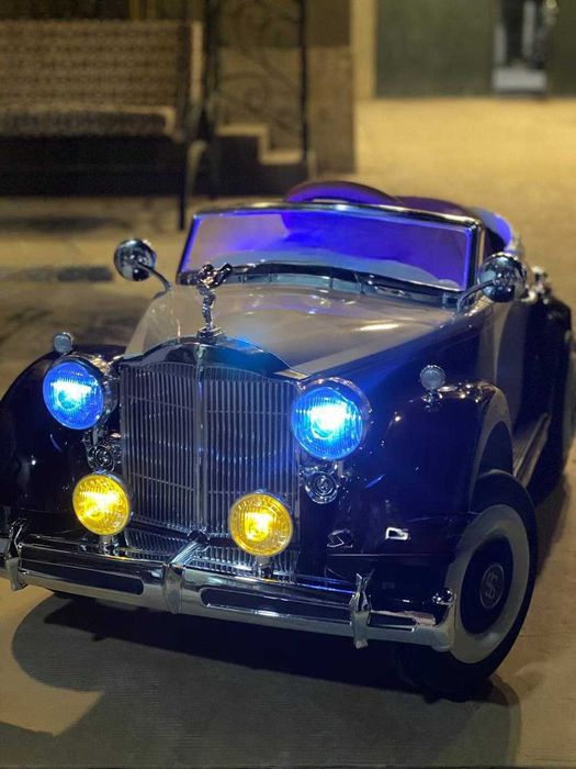 Детский ретро электромобиль Rolls Royce phantom