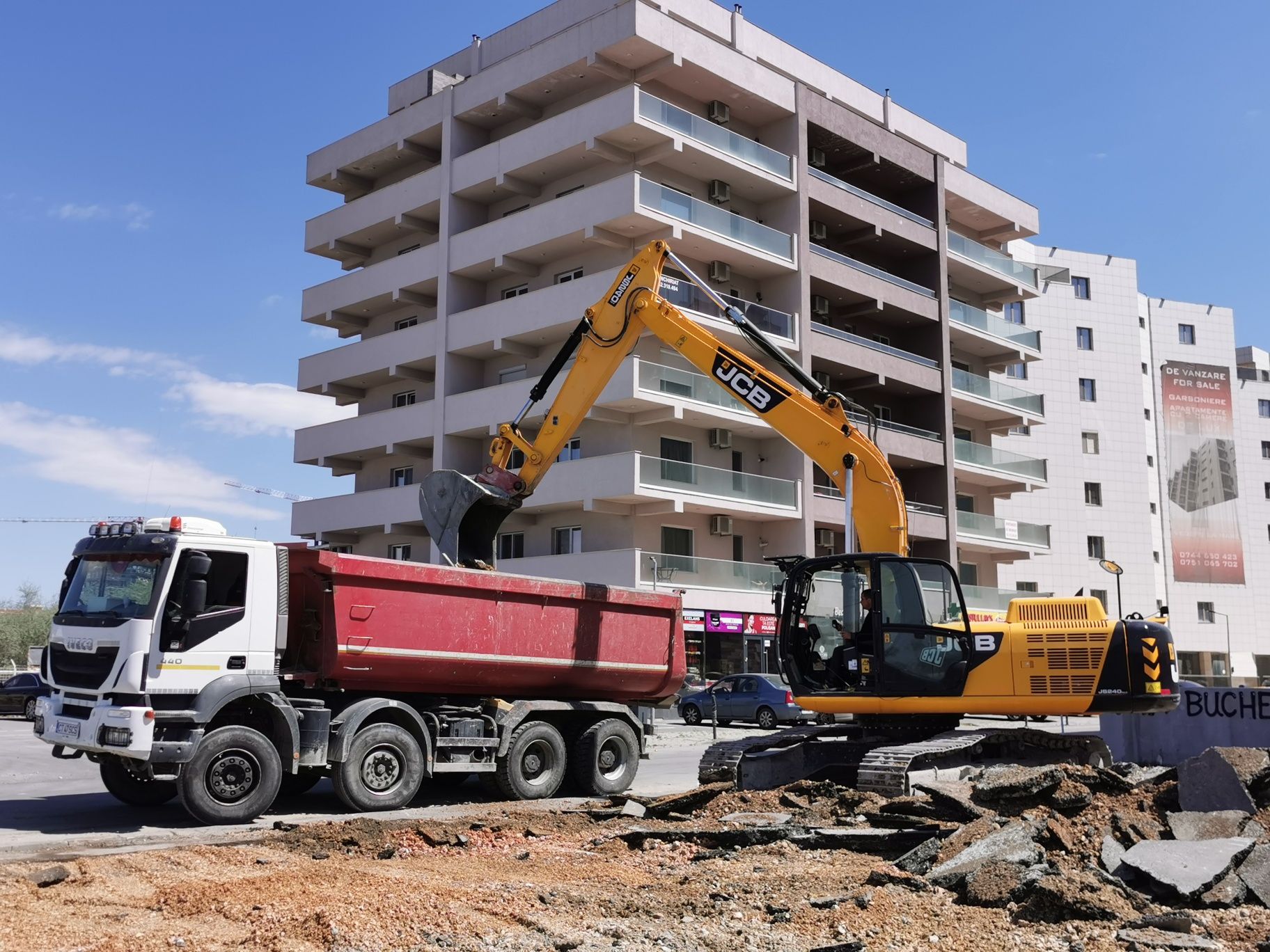 Perne de piatra/terasamente drumuri/demolări/excavari/transport