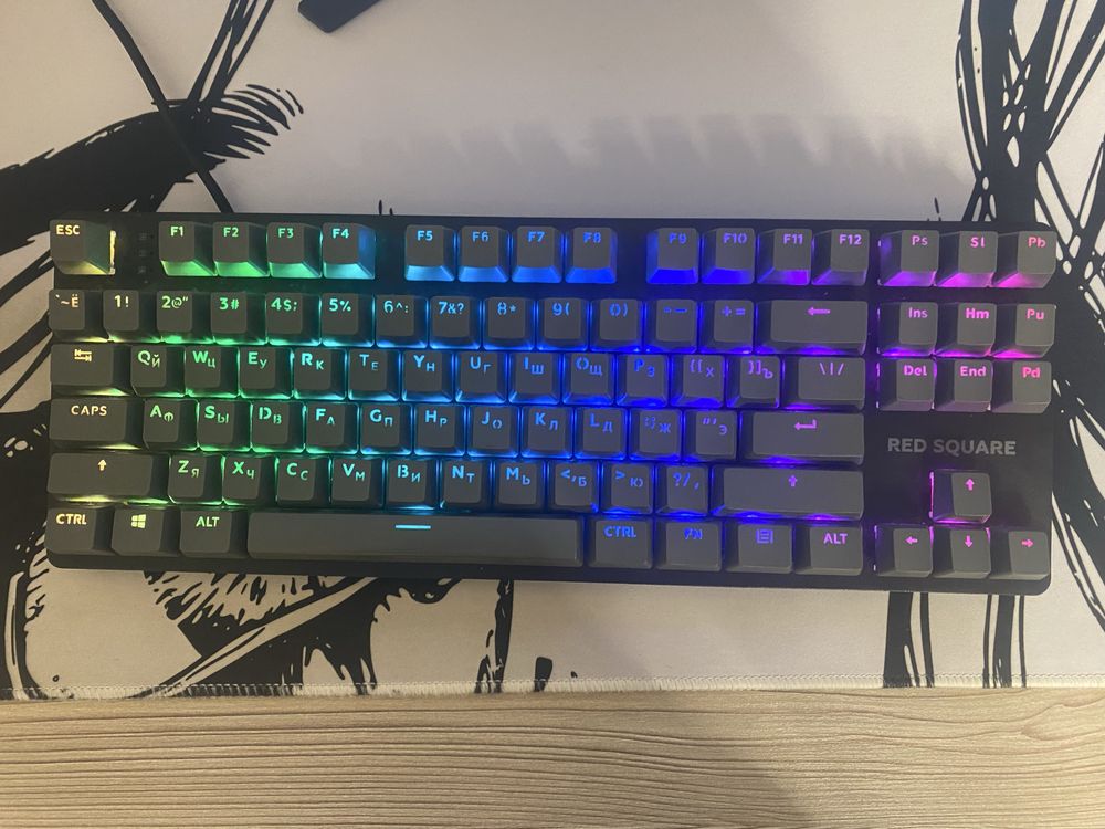 Red square keyrox tkl classic