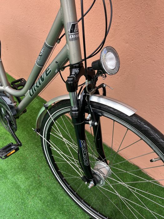 Като Нов Алуминиев Велосипед DRIVE 28цола 8х3 Внос Германия