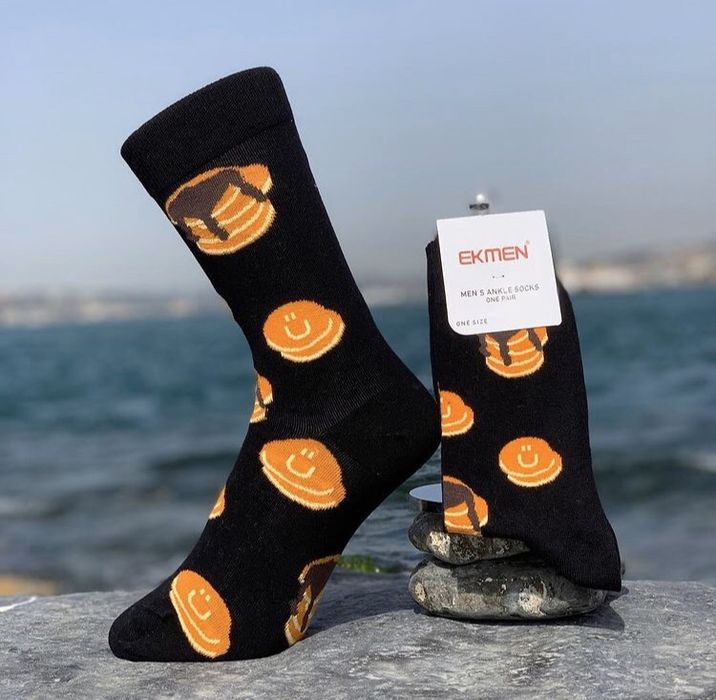 ПРОМО: 4+1 чифта Шарени чорапи (36-40) за 12лв