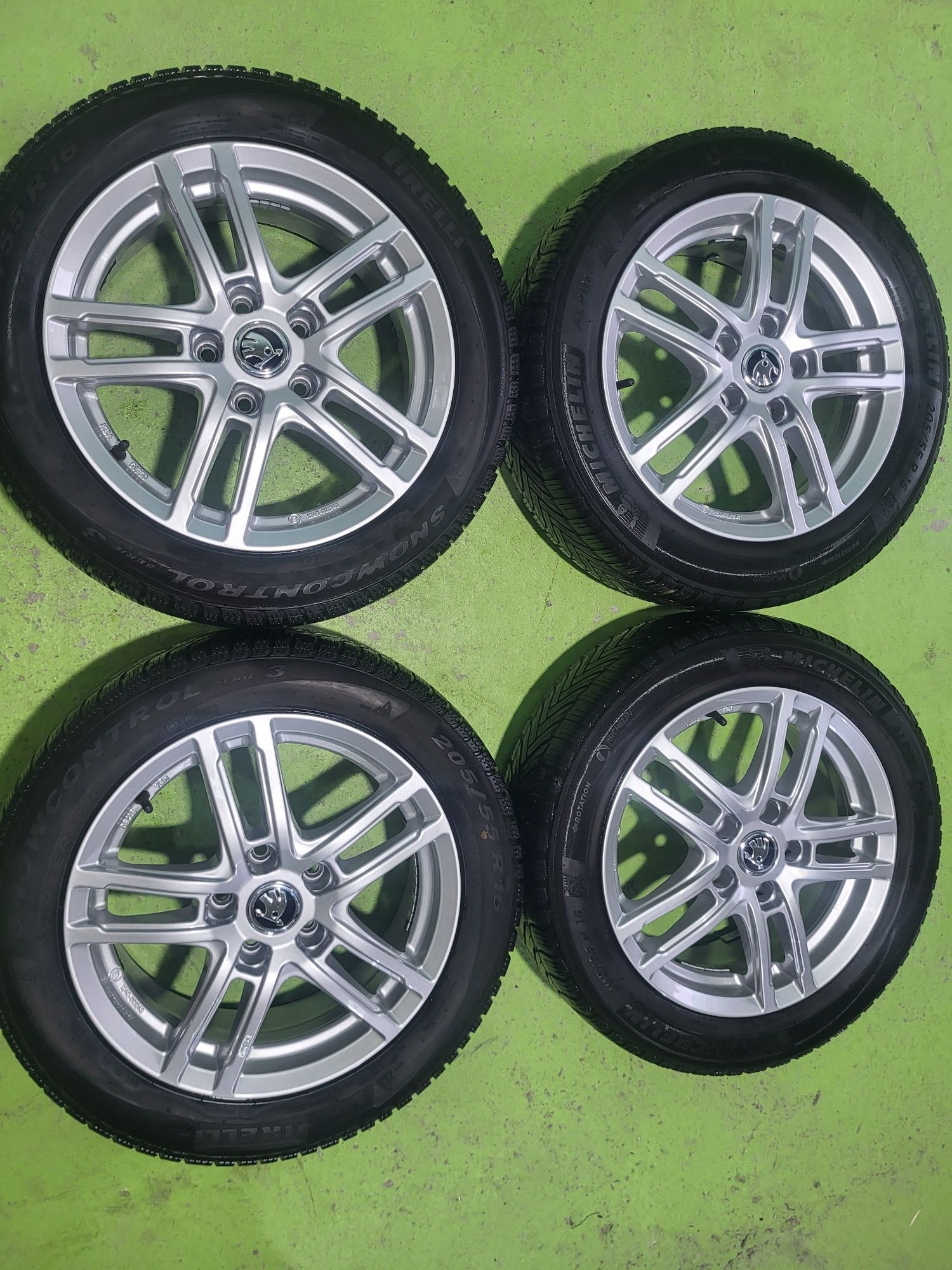 16 5x112 Skoda Octavia лети джанти 5 112 шкода Vw Audi Seat