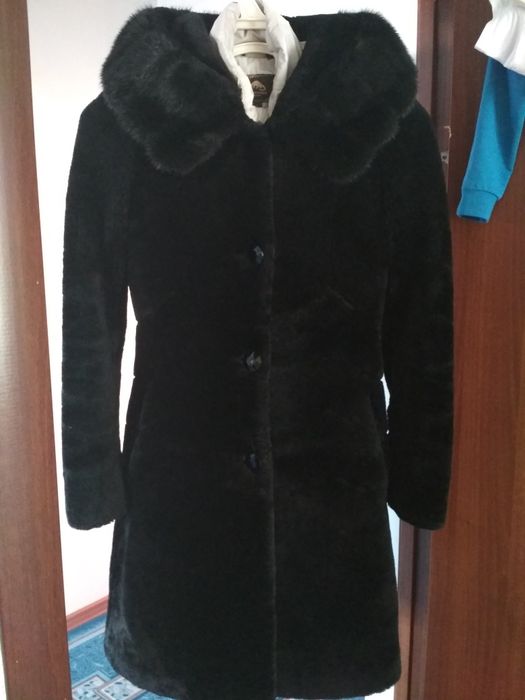 Шуба мутоновая 44размер