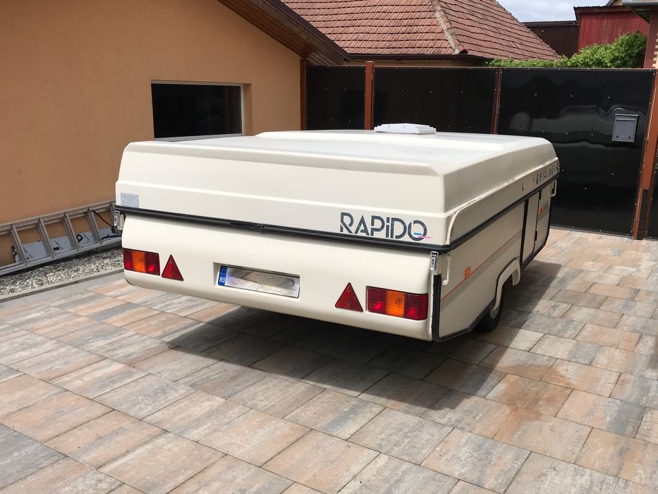 Rulota pliabila Rapido 750 kg (minirulota)