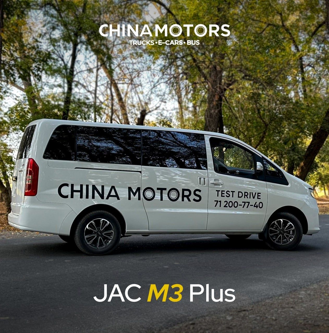 Jac M3 Plus baslanǵish tolemge