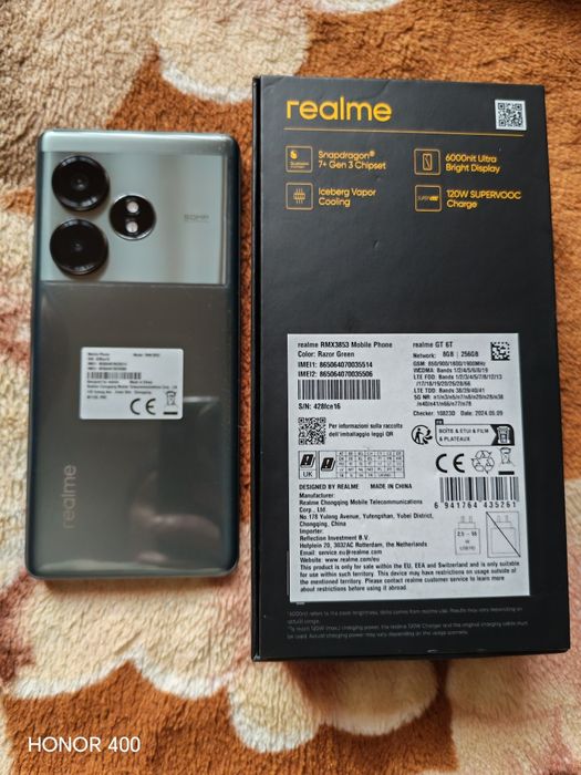 Realme GT 6T 8gb ram