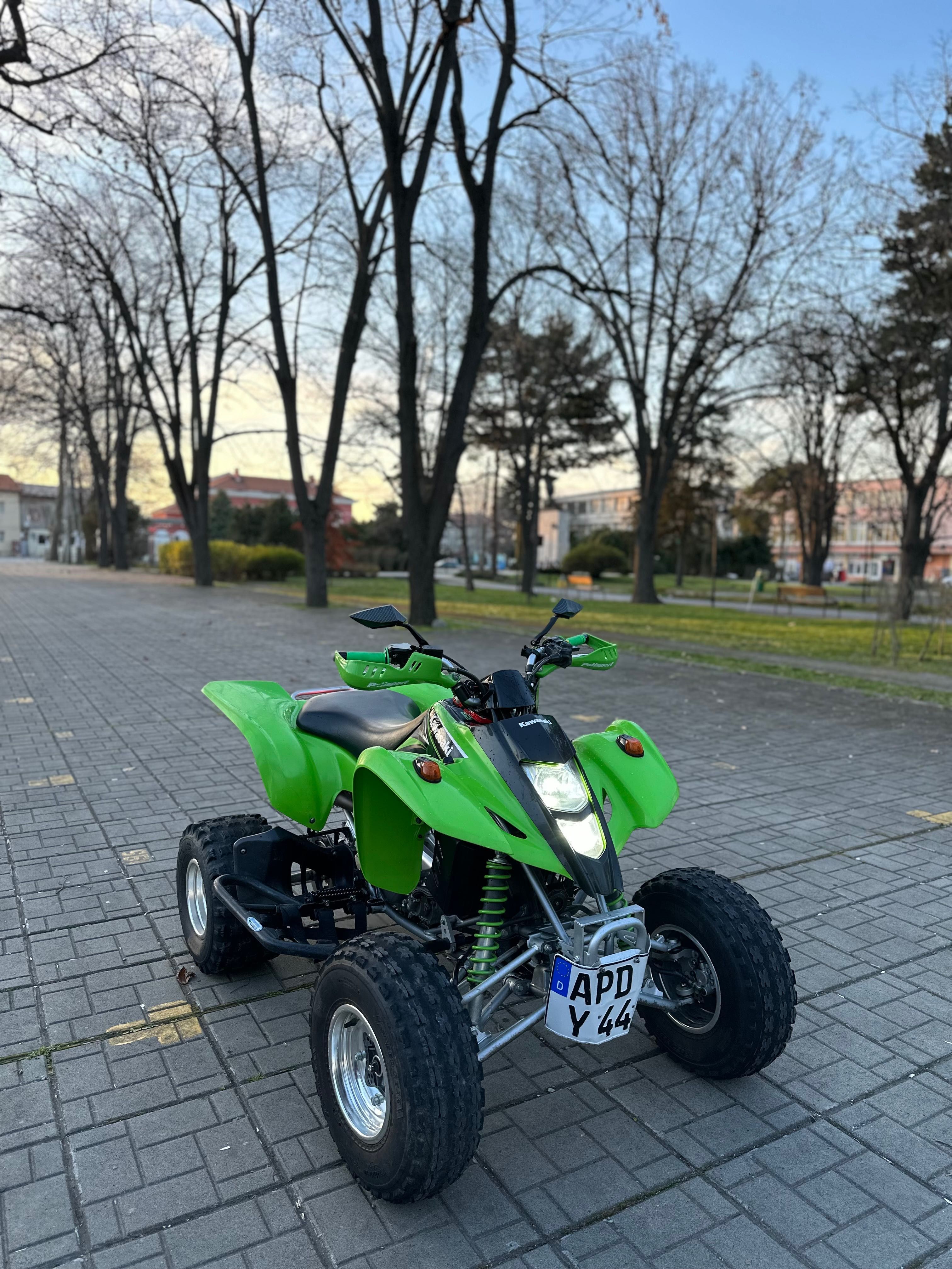 Kawasaki kfx400 Внос от германия с документи за регистрация