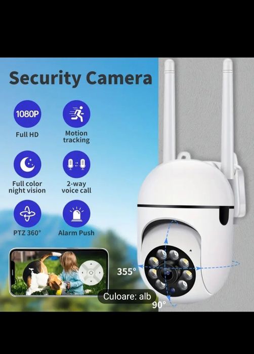 Camera de filmat Wireless Teruhal HD 1080P reincarcabila