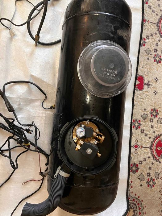 Италианска газова уредба Motor gaz - пълен комплект с бутилка 2018г.