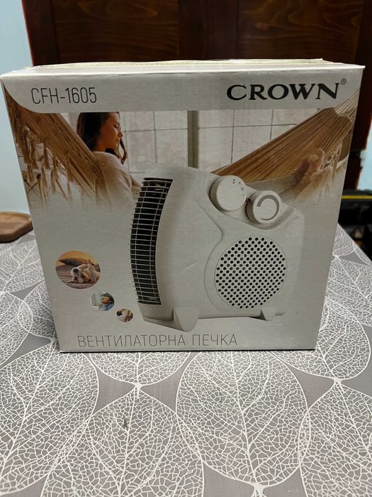 Вентилаторна печка/духалка Crown