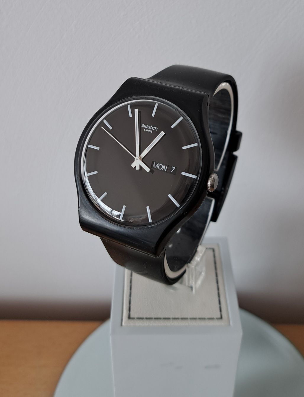 Swatch diametrul 41 cm curea silicon swiss