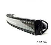 132cm x 5.5cm slim tънък извит led bar 300w 100 led 12- 24v за атв джи