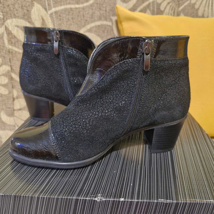 Botine noi, Alpina, marimea 35