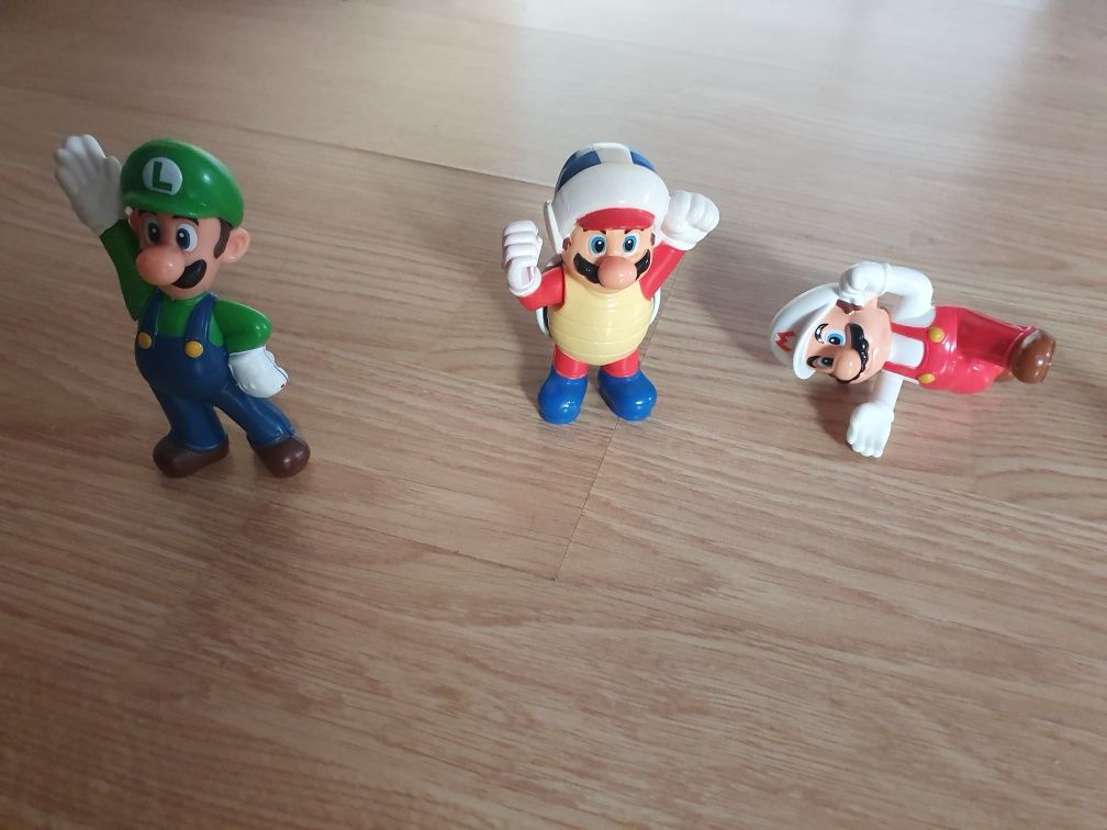 Figurine Minions, Mario, Luigi, Chipmonks