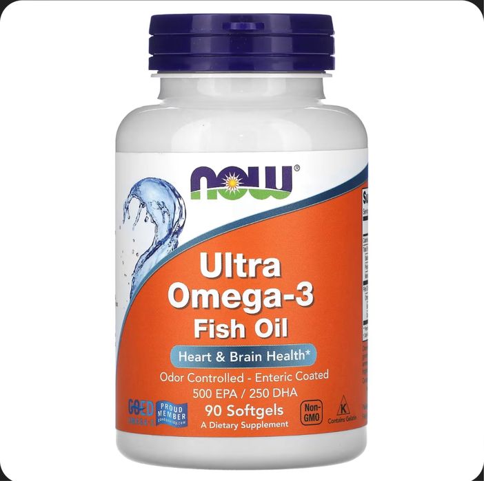 Ультра Омега-3 Ultra omega-3, 90 капсул В НАЛИЧИИ
