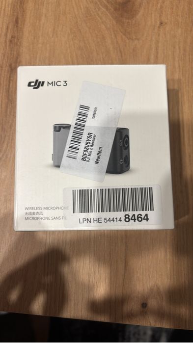 Dji 3 микрофон нов