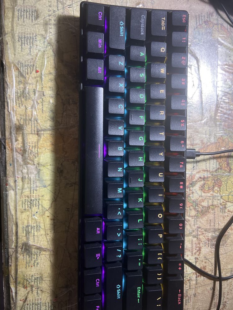 Клавиатура игровая 60%