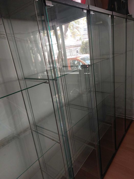 Vitrine sticla, Ikea, stare f buna
