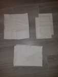 set 4 piese lenjerie pat, bumbac 100%