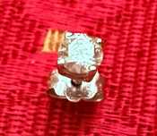 Cercel aur 18kt cu diamant 0.20 ct