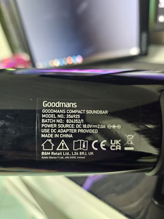 goodmans soundbar
